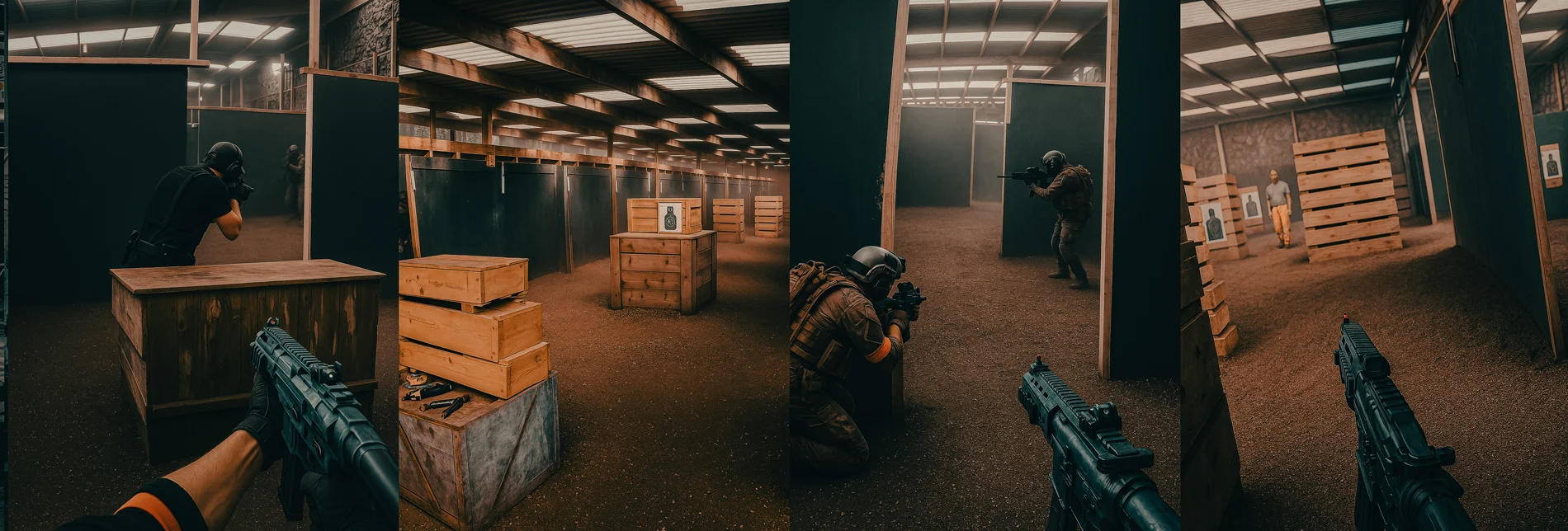 Nitro Airsoft Arena taktik ekipmanları